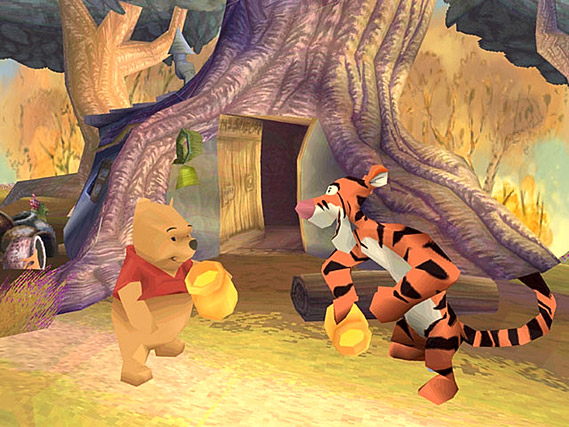 Tigger's Honey Hunt / La Chasse au Miel de Tigrou - Playstation / Nintendo 64 / PC - Jeu vidéo / Video game - 3D / Image de synthèse - 01