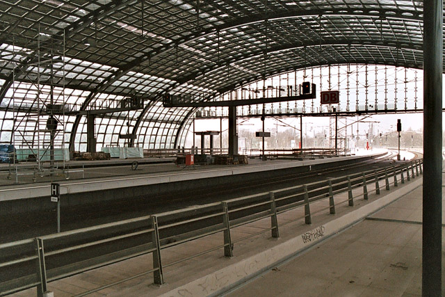 Berlin Hauptbahnhof / Gare centrale de Berlin - Lehrter Bahnhof, Moabit