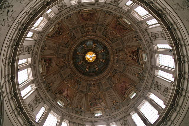 Coupole et dôme, Berliner Dom / Cathédrale de Berlin - Schloßplatz - Berlin - Allemagne / Deutschland - Carnets de route - Photographie - 02