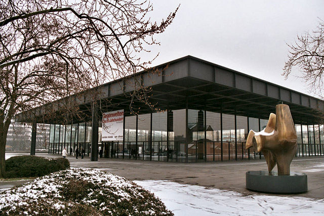 Neue Nationalgalerie / Nouvelle Galerie nationale - Kulturforum - Berlin - Allemagne / Deutschland - Carnets de route - Photographie - 00