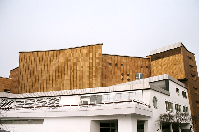 Berliner Philharmonie und Kammermusiksaal / Philharmonie de Berlin et salle de musique de chambre - Kulturforum - Berlin - Allemagne / Deutschland - Carnets de route - Photographie - 01