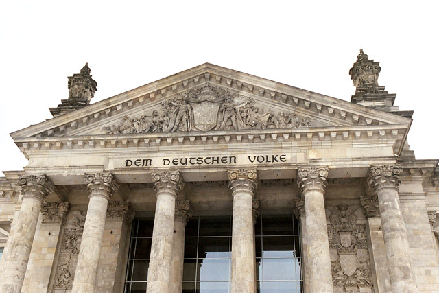 Reichstagsgebäude / Palais du Reichstag - Regierungsviertel - Berlin - Allemagne / Deutschland - Carnets de route - Photographie - 01