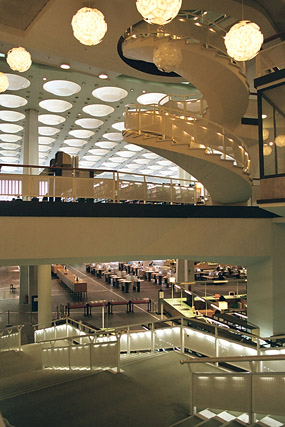 Staatsbibliothek zu Berlin, Preussischer Kulturbesitz / Bibliothèque nationale - Kulturforum - Berlin - Allemagne / Deutschland - Carnets de route - Photographie - 03a