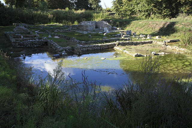 Sanctuaire d'Isis, ville antique - Dio / Dion / Δίων / Δίον Πιερίας - Macédoine grecque - Grèce / Elládha / Ελλάδα - Carnets de route - Photographie - 01