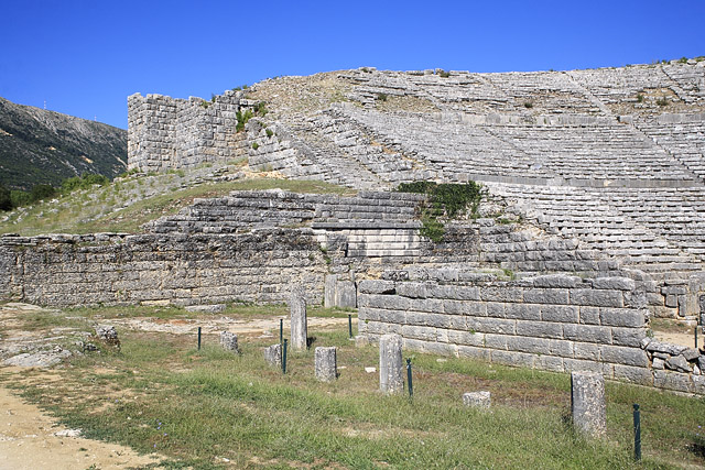 Sanctuaire oraculaire dédié à Zeus / Ζευς / Δίας (μυθολογία) - Dodone / Dodóni / Dodona / Δωδώνη - Épire / Ípiros / Ήπειρος - Grèce / Elládha / Ελλάδα - Carnets de route - Photographie - 04