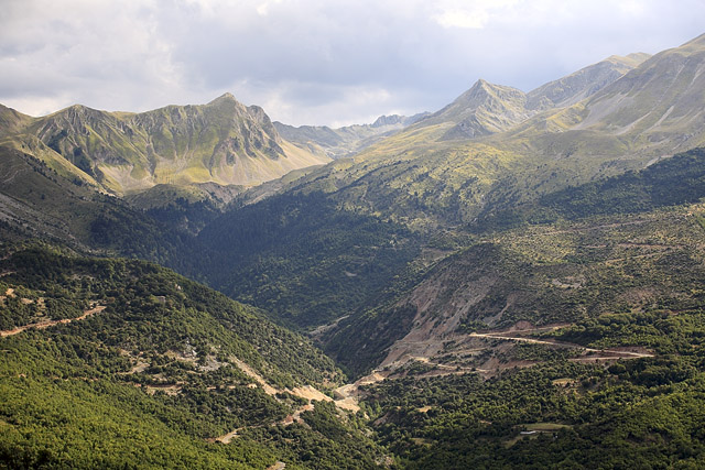 Col du Mont Katara, Métsovo / Μέτσοβο - Montagnes du Pinde / Πίνδος - Thessalie - Épire - Grèce / Elládha / Ελλάδα - Carnets de route - Photographie - 01