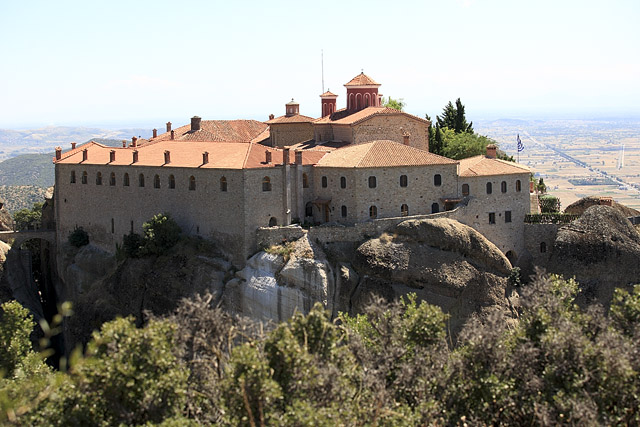 Monastères des Météores / Μετέωρα Μοναστήρια - Kalambaka / Καλαμπάκα - Thessalie / Θεσσαλία - Grèce / Elládha / Ελλάδα - Carnets de route - Photographie - 01