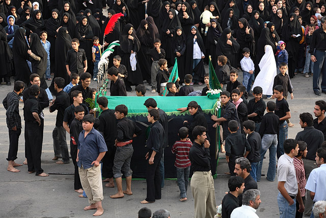 Achoura / Ashura / Aschura / le dix du mois de Muharram / عاشوراء (arabe) / عاشورا - Yazd / یزد - Province de Yazd / استان یزد - Iran / ايران - Carnets de route - Photographie - 03