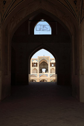 Mihrab / محراب, Agha Bozorg / مسجد و مدرسه آقا بزرگ - Kashan / کاشان - Province d'Ispahan / استان اصفهان - Iran / ايران - Carnets de route - Photographie - 03a