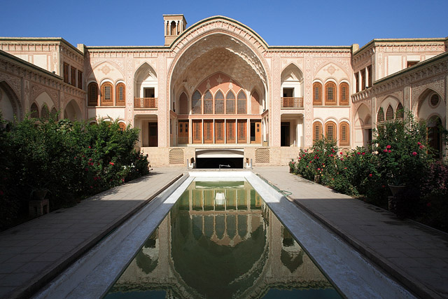 Khaneh Ameriha / خانه عامری‌ها, maison traditionnelle - Kashan / کاشان - Province d'Ispahan / استان اصفهان - Iran / ايران - Carnets de route - Photographie - 00