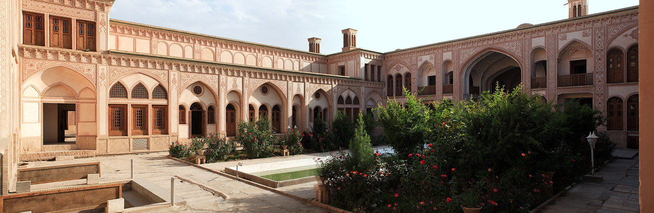 Khaneh Ameriha / خانه عامری‌ها, maison traditionnelle - Kashan / کاشان - Province d'Ispahan / استان اصفهان - Iran / ايران - Carnets de route - Photographie - 01