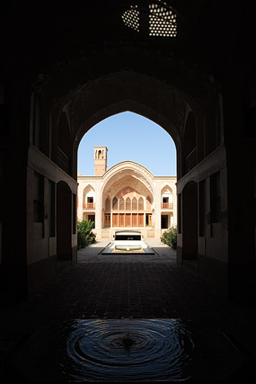 Khaneh Ameriha / خانه عامری‌ها, maison traditionnelle - Kashan / کاشان - Province d'Ispahan / استان اصفهان - Iran / ايران - Carnets de route - Photographie - 06a