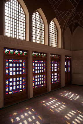 Khaneh Ameriha / خانه عامری‌ها, maison traditionnelle - Kashan / کاشان - Province d'Ispahan / استان اصفهان - Iran / ايران - Carnets de route - Photographie - 07b