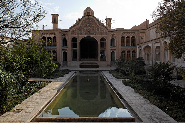 Khaneh Borujerdi / خانه بروجردی‌ها, maison traditionnelle - Kashan / کاشان - Province d'Ispahan / استان اصفهان - Iran / ايران - Carnets de route - Photographie - 00