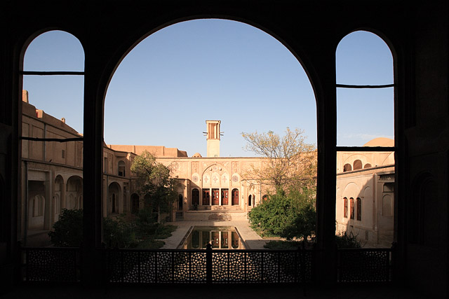 Khaneh Borujerdi / خانه بروجردی‌ها, maison traditionnelle - Kashan / کاشان - Province d'Ispahan / استان اصفهان - Iran / ايران - Carnets de route - Photographie - 01