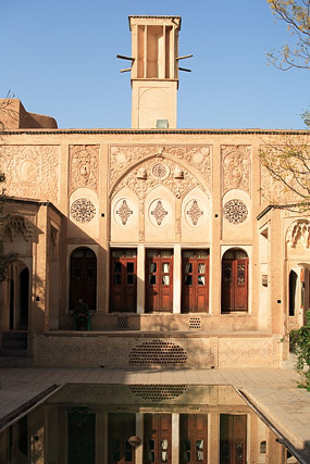 Khaneh Borujerdi / خانه بروجردی‌ها, maison traditionnelle - Kashan / کاشان - Province d'Ispahan / استان اصفهان - Iran / ايران - Carnets de route - Photographie - 02b