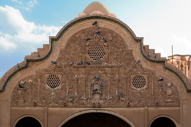 Khaneh Borujerdi / خانه بروجردی‌ها, maison traditionnelle - Kashan / کاشان - Province d'Ispahan / استان اصفهان - Iran / ايران - Carnets de route - Photographie - 03