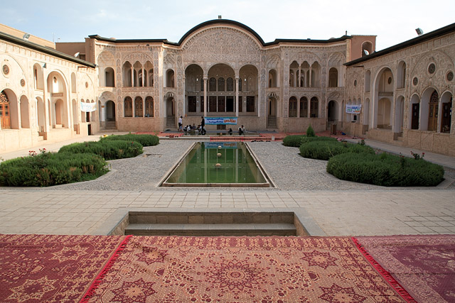 Khaneh Tabatabaei / خانه طباطبایی‌ها, maison traditionnelle - Kashan / کاشان - Province d'Ispahan / استان اصفهان - Iran / ايران - Carnets de route - Photographie - 00