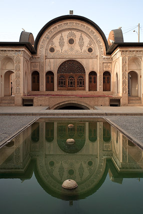 Khaneh Tabatabaei / خانه طباطبایی‌ها, maison traditionnelle - Kashan / کاشان - Province d'Ispahan / استان اصفهان - Iran / ايران - Carnets de route - Photographie - 01a