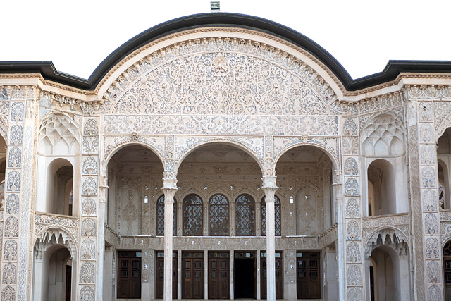 Khaneh Tabatabaei / خانه طباطبایی‌ها, maison traditionnelle - Kashan / کاشان - Province d'Ispahan / استان اصفهان - Iran / ايران - Carnets de route - Photographie - 02