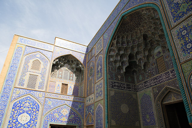 Mosquée du Cheikh Lutfallah / Masjid-i Sadr / Sheikh Lotf Allah Mosque / مسجد شیخ لطف‌الله - Ispahan / اصفهان - Province d'Ispahan / استان اصفهان - Iran / ايران - Carnets de route - Photographie - 04