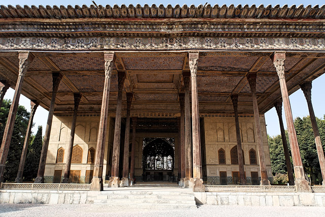 Palais Chehel Sotoun, Sotun / Palais des 40 colonnes / چهل‌ستون - Ispahan / اصفهان - Province d'Ispahan / استان اصفهان - Iran / ايران - Carnets de route - Photographie - 01