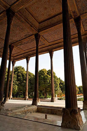 Palais Chehel Sotoun, Sotun / Palais des 40 colonnes / چهل‌ستون - Ispahan / اصفهان - Province d'Ispahan / استان اصفهان - Iran / ايران - Carnets de route - Photographie - 04b