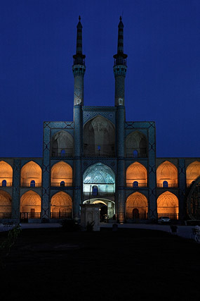 Tekiyeh, Takyeh Amir Chaghmagh, Chaqmaq, Chakhmaq, Chakhmâgh, میدان امیرچقماق - Yazd / یزد - Province de Yazd / استان یزد - Iran / ايران - Carnets de route - Photographie - 02b