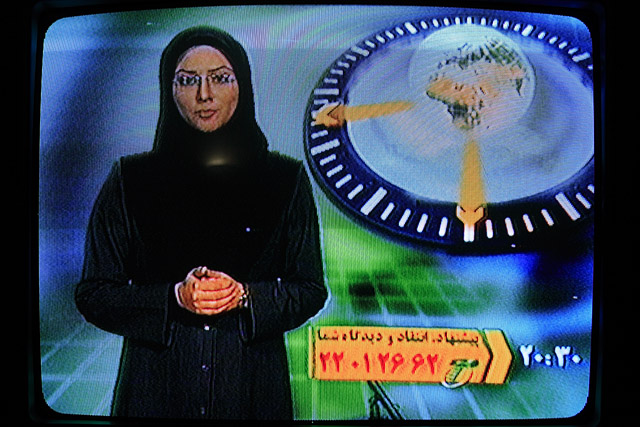 Télévision, images - Média - Iran / ايران - Carnets de route - Photographie - 02