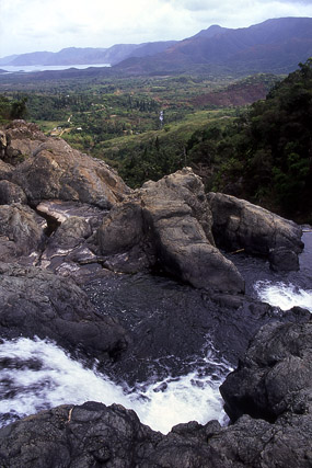 Cascade de Ciu, vallée de Nakety, Grande Terre