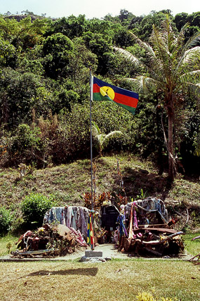 Embuscade de Wan Yaat, mémorial, tribu de Tiedanite, environs de Hienghène