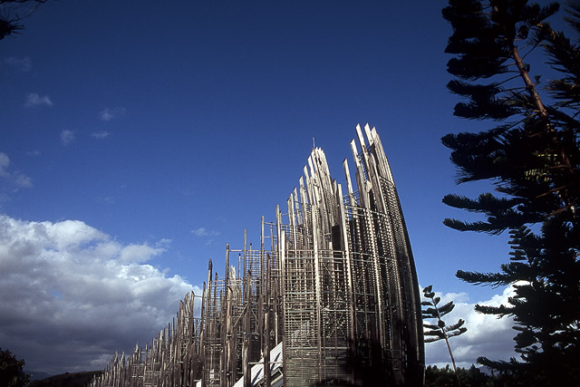 Centre Culturel Tjibaou / Ngan Jila - Nouméa - Grande Terre, Province Sud - Nouvelle-Calédonie - France - Carnets de route - Photographie - 00