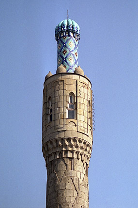 Minaret, mosquée de Saint-Pétersbourg / Санкт-Петербургская соборная мечеть - Petrogradski / Петроградский район - Saint-Pétersbourg / Санкт-Петербург - Russie / Россия - Carnets de route - Photographie - 02a