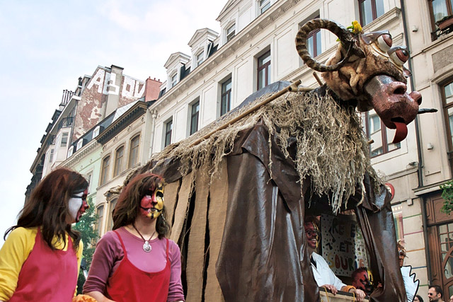 Zinneke Parade 2006 - Bruxelles-ville / Brussel stad - Bruxelles-Capitale / Brussels Hoofdstedelijk - Belgique / België - Événements - Photographie - 03