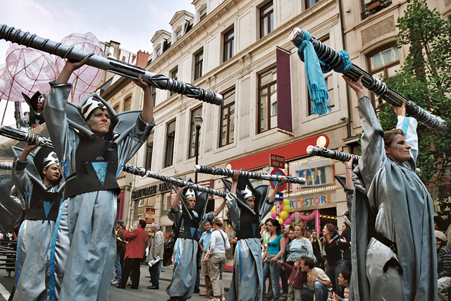 Zinneke Parade 2006 - Bruxelles-ville / Brussel stad - Bruxelles-Capitale / Brussels Hoofdstedelijk - Belgique / België - Événements - Photographie - 05