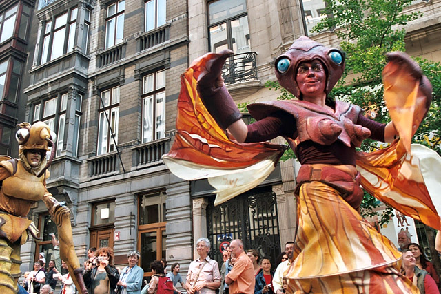 Zinneke Parade 2006 - Bruxelles-ville / Brussel stad - Bruxelles-Capitale / Brussels Hoofdstedelijk - Belgique / België - Événements - Photographie - 09