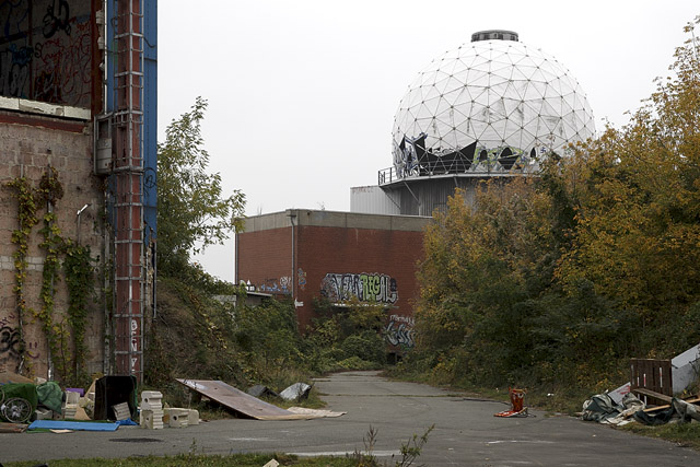 Abhörstation von der NSA / Station radar de la NSA, Teufelsberg / Montagne du Diable - Berlin - Brandebourg / Brandenburg - Allemagne / Deutschland - Sites - Photographie - 10