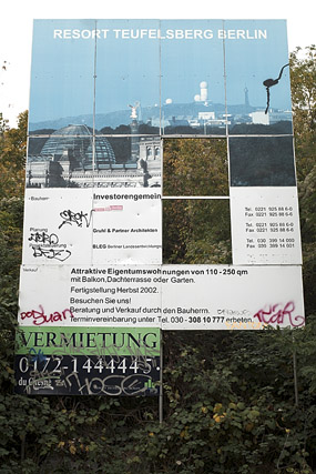Zu vermieten/verkaufen - Abhörstation von der NSA / Station radar de la NSA, Teufelsberg - Berlin - Brandebourg / Brandenburg - Allemagne / Deutschland - Sites - Photographie - 27