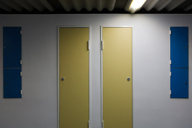 Portes / Türen, Unité d'habitation de Le Corbusier / Corbusierhaus - Berlin - Brandebourg / Brandenburg - Allemagne / Deutschland - Sites - Photographie - 10
