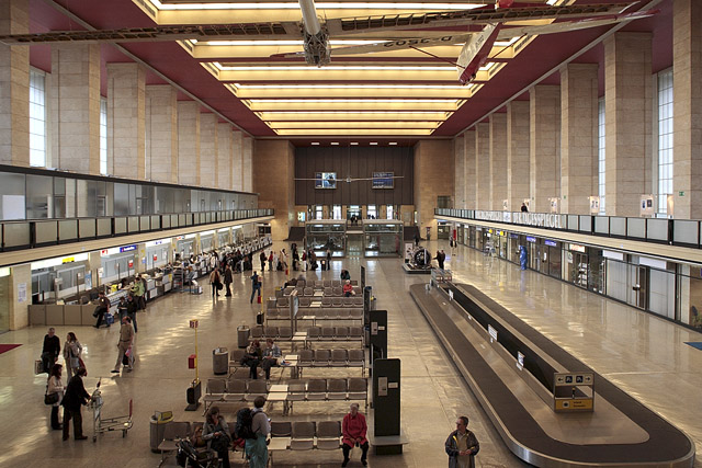 Hall principal / Haupthalle - Flughafen Berlin-Tempelhof / Aéroport de Tempelhof - Berlin - Brandebourg / Brandenburg - Allemagne / Deutschland - Sites - Photographie - 13