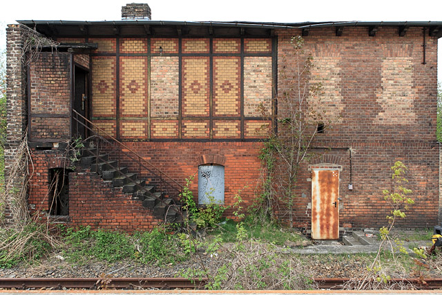 Bâtiment annexe, Gleis 17, Mahnmal / Voie n°17, Mémorial - Bahnhof Berlin-Grunewald - Berlin - Brandebourg / Brandenburg - Allemagne / Deutschland - Sites - Photographie - 08