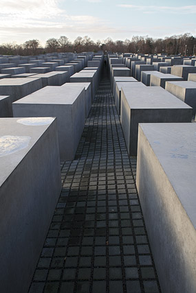 Denkmal für die ermordeten Juden Europas / Mémorial aux juifs assassinés d'Europe / אנדרטה לזכר יהודי אירופה שנרצחו - Berlin - Brandebourg / Brandenburg - Allemagne / Deutschland - Sites - Photographie - 02a