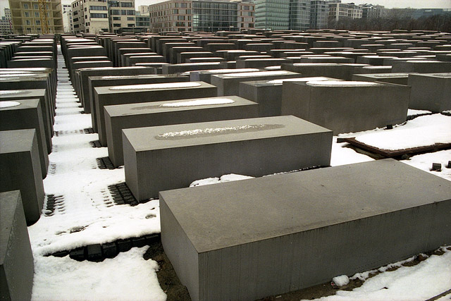 Denkmal für die ermordeten Juden Europas / Mémorial aux juifs assassinés d'Europe / אנדרטה לזכר יהודי אירופה שנרצחו - Berlin - Brandebourg / Brandenburg - Allemagne / Deutschland - Sites - Photographie - 03