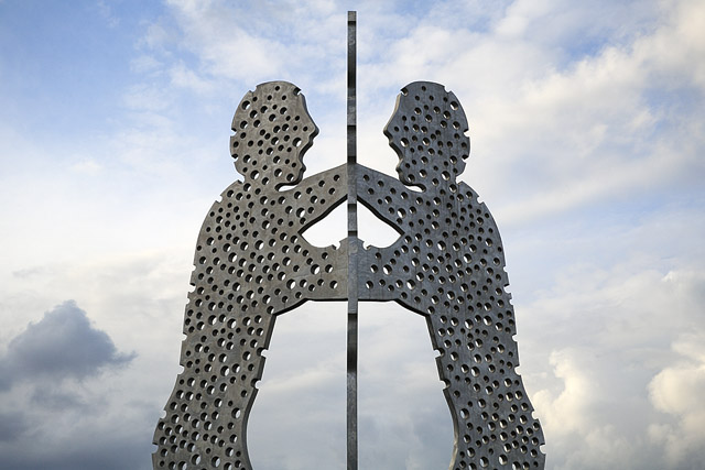 Molecule Man, Jonathan Borofsky - Berlin - Brandebourg / Brandenburg - Allemagne / Deutschland - Sites - Photographie - 00