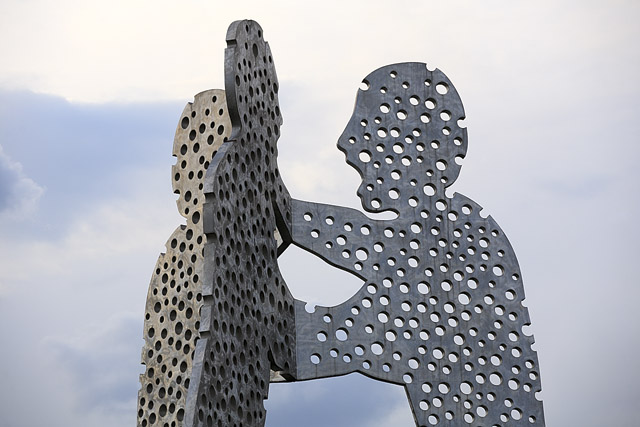 Molecule Man, Jonathan Borofsky - Berlin - Brandebourg / Brandenburg - Allemagne / Deutschland - Sites - Photographie - 02