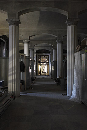 Neues Museum / Nouveau Musée, PENDANT la rénovation / WÄHREND der Renovierung - Berlin - Brandebourg / Brandenburg - Allemagne / Deutschland - Sites - Photographie - 00a