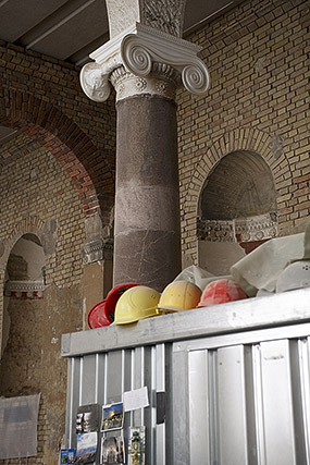 Neues Museum / Nouveau Musée, PENDANT la rénovation / WÄHREND der Renovierung - Berlin - Brandebourg / Brandenburg - Allemagne / Deutschland - Sites - Photographie - 12a