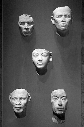 Buste d'Homère / Όμηρος / Homer et visages, Neues Museum, APRÈS rénovation / NACH der Renovierung - Berlin - Brandebourg / Brandenburg - Allemagne / Deutschland - Sites - Photographie - 17b