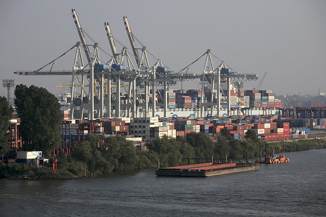 Hamburger Hafen / Port de Hambourg - Hambourg / Hamburg - Hambourg, Brême, Basse-Saxe / Hamburg, Bremen, Niedersachsen - Allemagne / Deutschland - Sites - Photographie - 03