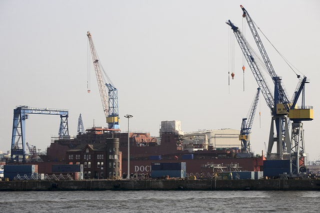 Hamburger Hafen / Port de Hambourg - Hambourg / Hamburg - Hambourg, Brême, Basse-Saxe / Hamburg, Bremen, Niedersachsen - Allemagne / Deutschland - Sites - Photographie - 09